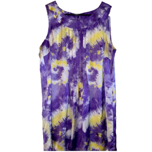 NWT Women’s Lane Bryant Brand Flowy Pleated Front Tank Top Shirt Blouse Size 14